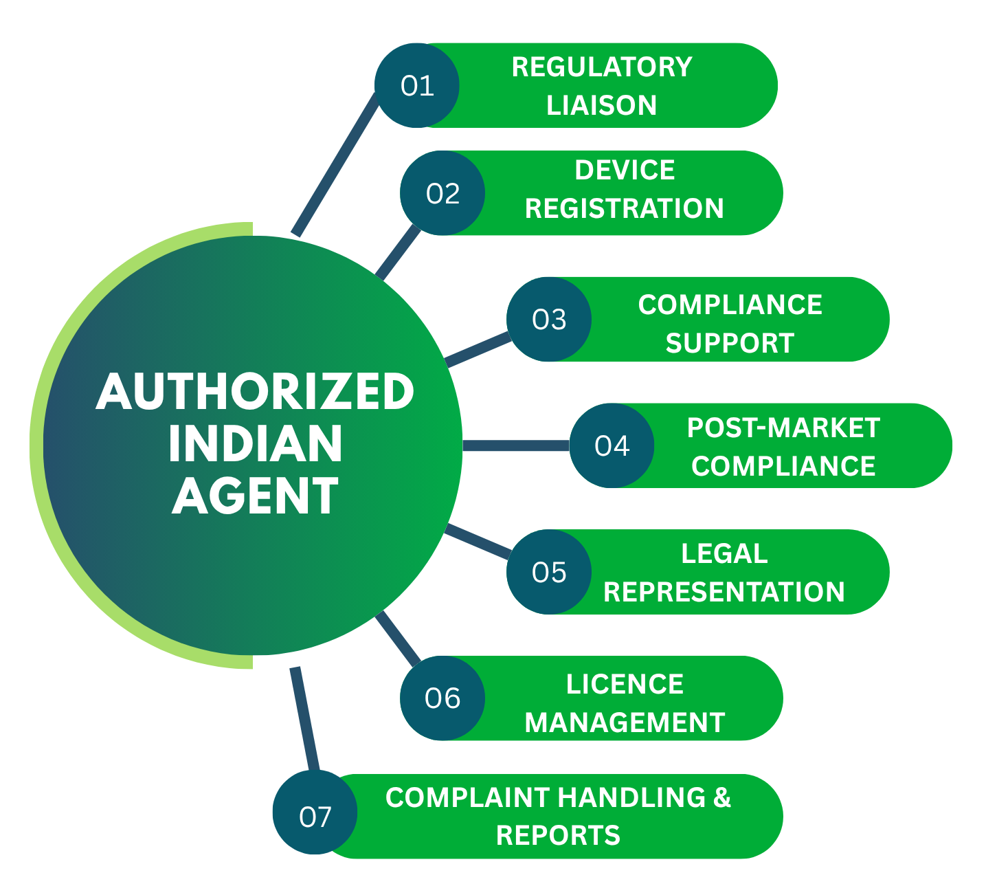 Authorised Indian Agent in India