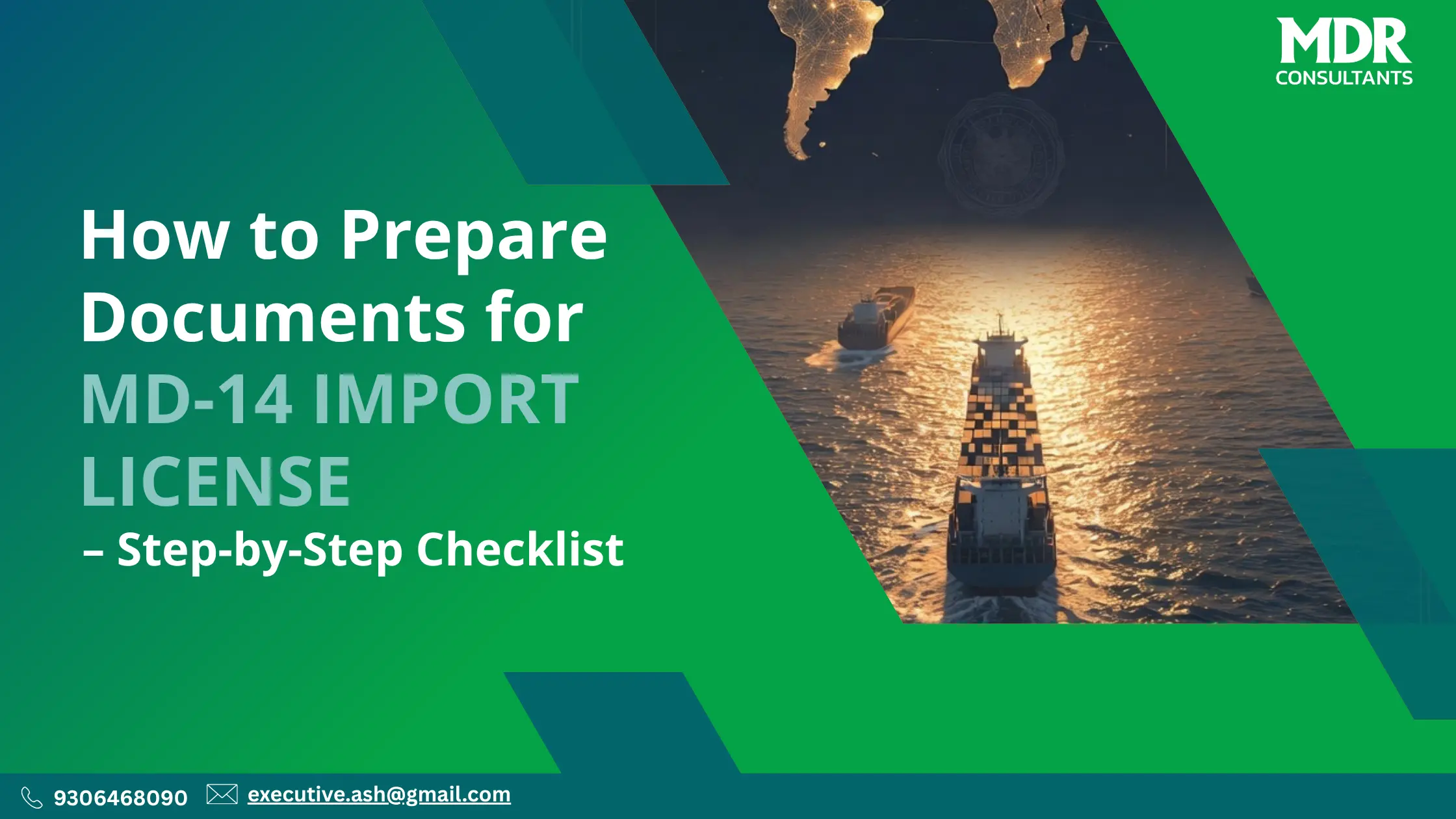 How to Prepare Documents for MD-14 Import License – Step-by-Step Checklist