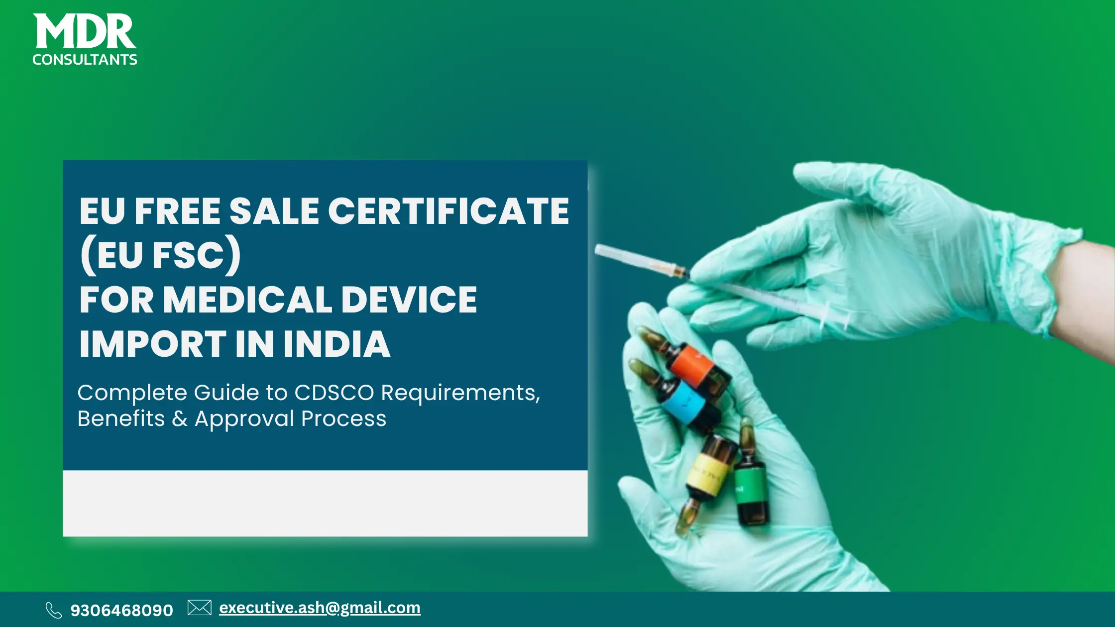 EU Free Sale Certificate (EU FSC) for Medical Device Import in India: Complete Guide to CDSCO Requirements, Benefits & Approval Process