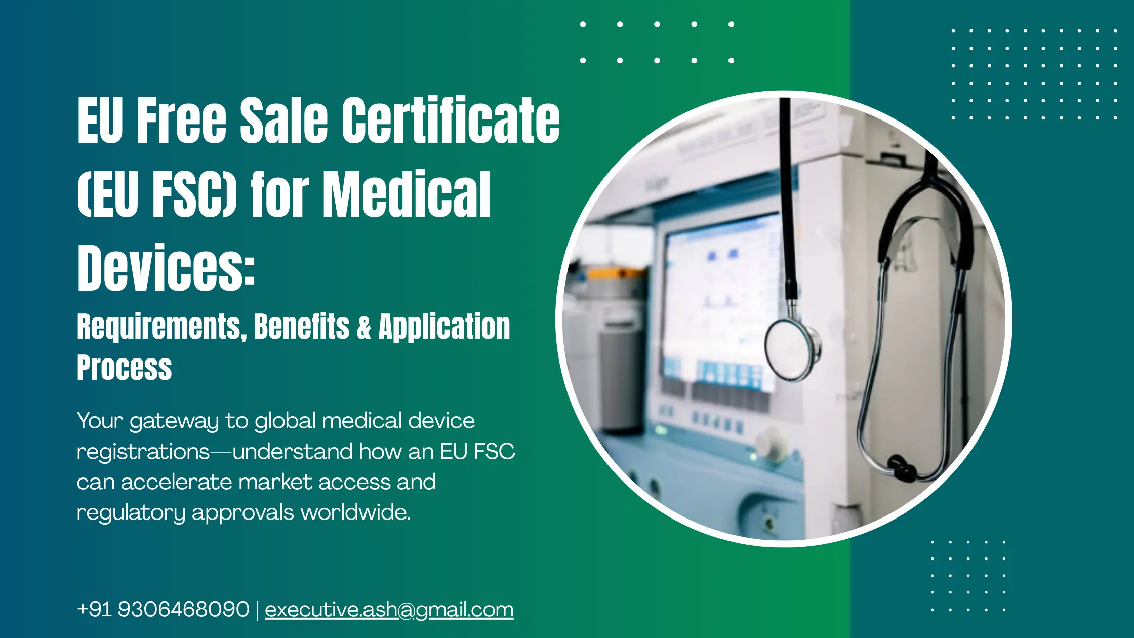 EU Free Sale Certificate (EU FSC) for Medical Device Imports: Complete Guide for Manufacturers and Importers