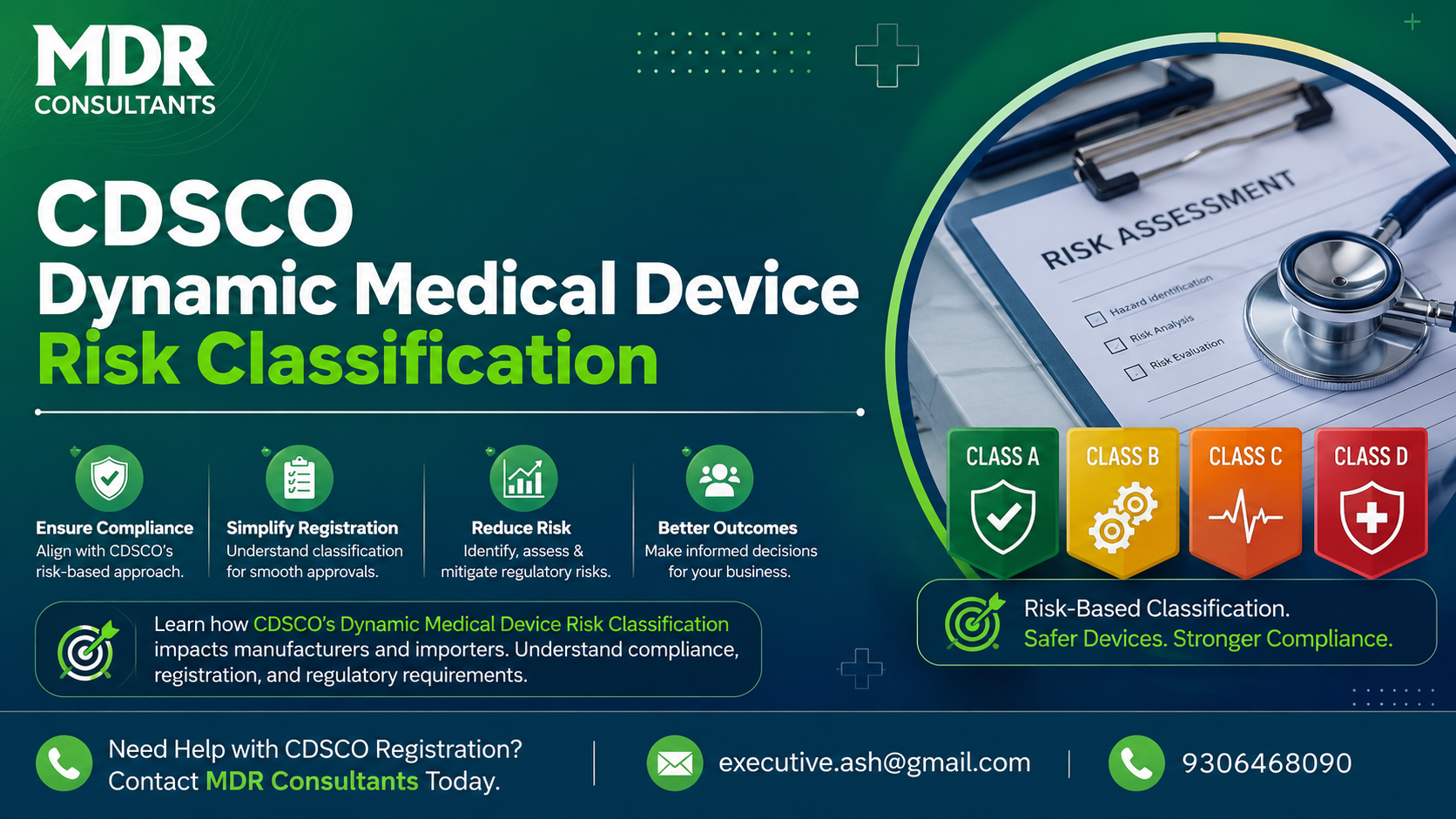 CDSCO Introduces Dynamic Medical Device Risk Classification Module: A Complete Guide for Manufacturers and Importers