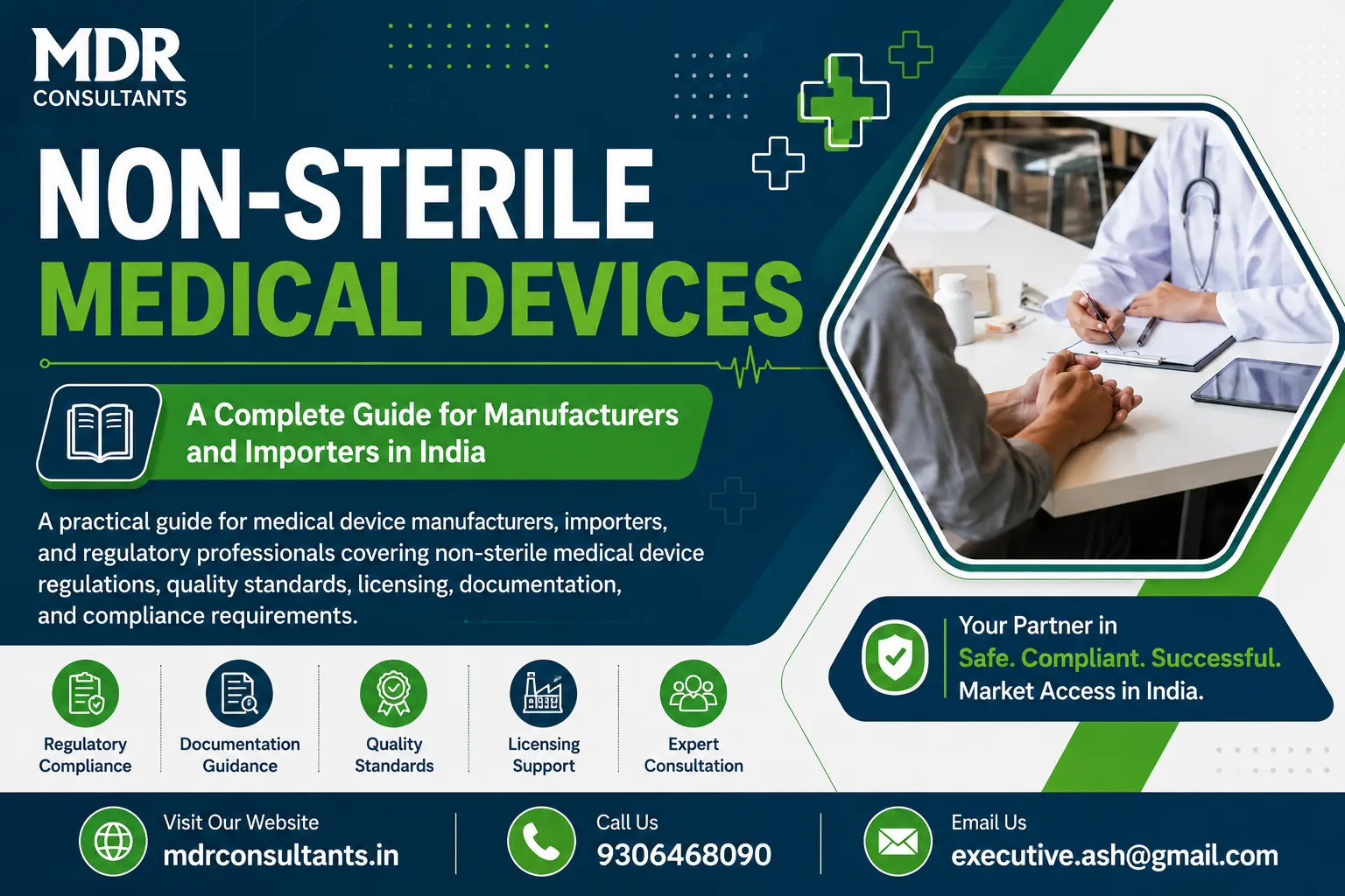 Non-Sterile Medical Devices: Complete Guide to Classification, Regulatory Requirements, Manufacturing & Compliance in India (2026)