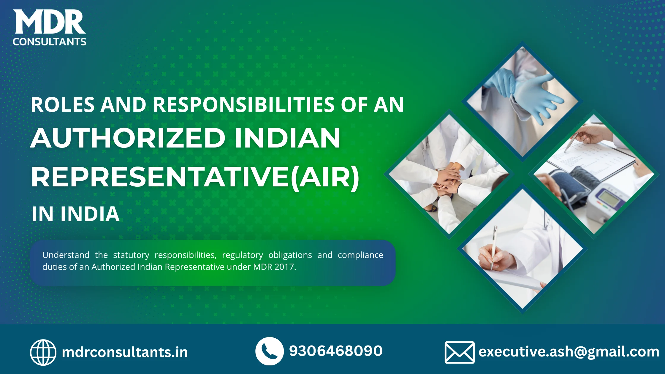 Roles and Responsibilities of an Authorized Indian Representative (AIR) in India