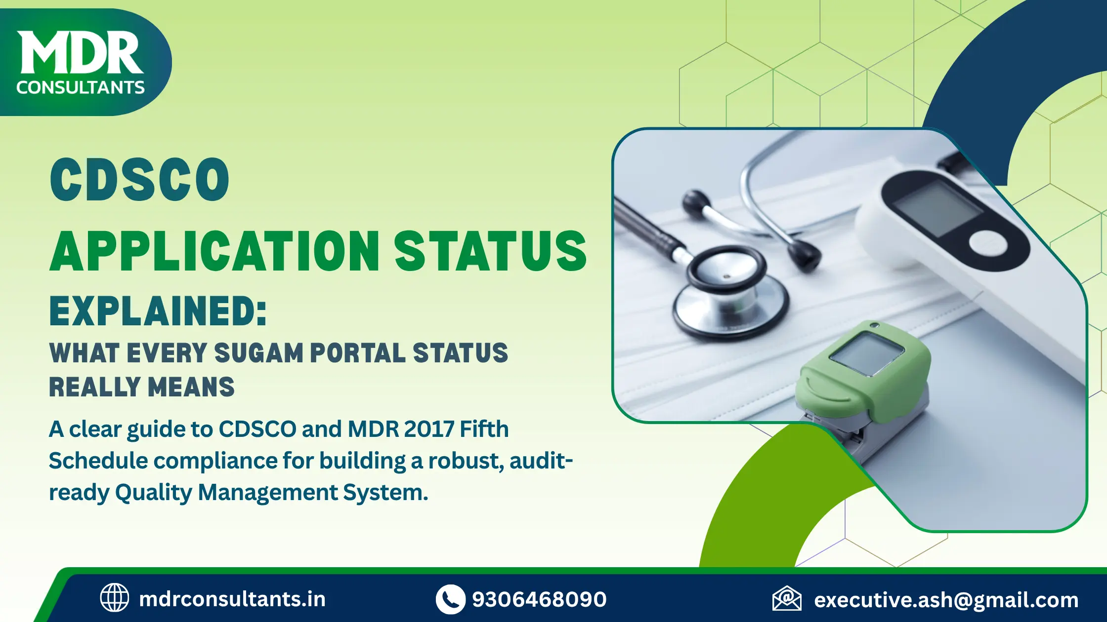 CDSCO Application Status: What Different SUGAM Portal Statuses Mean