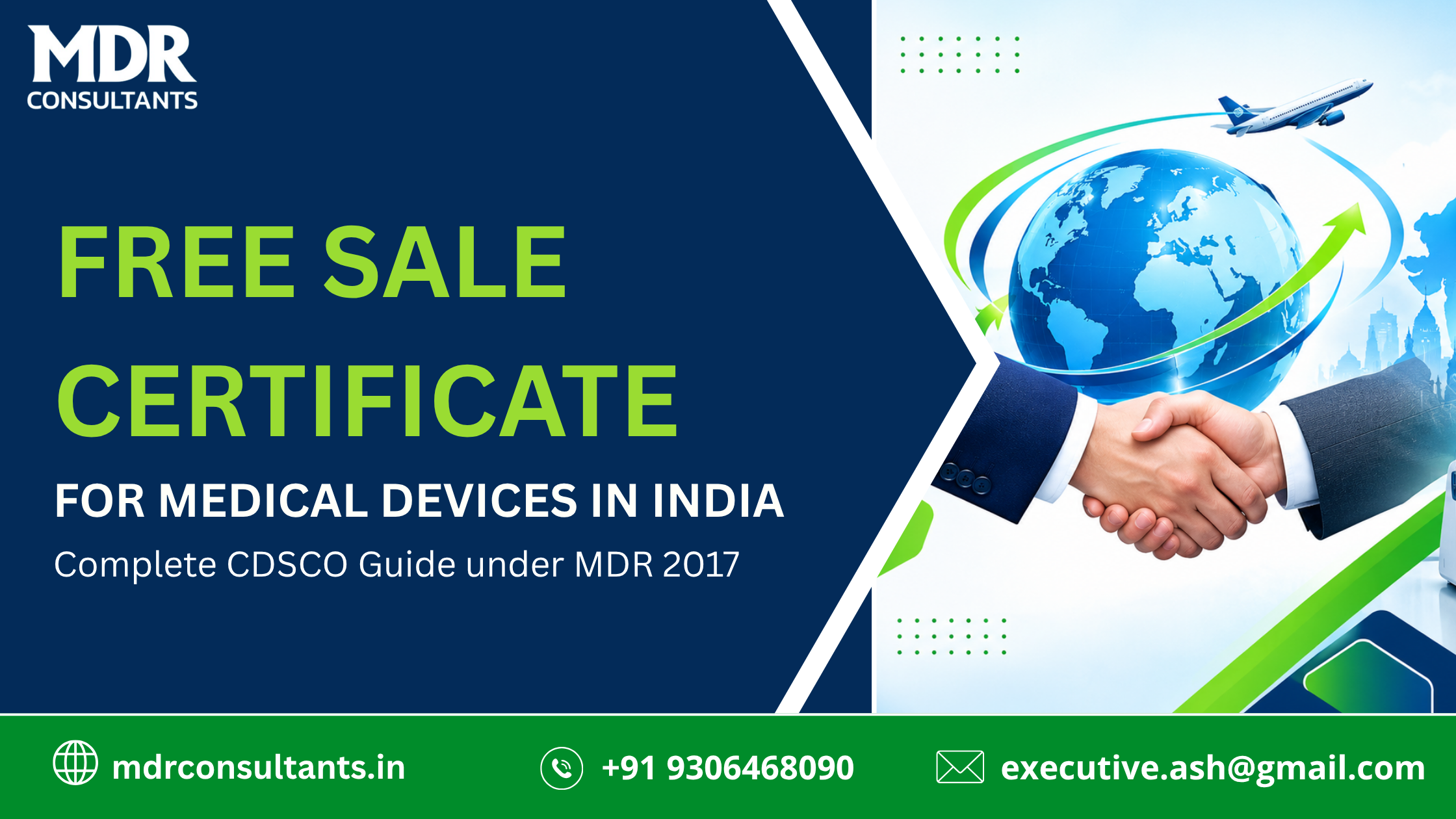 Free Sale Certificate for Medical Devices in India: CDSCO Requirements, Documents and Application Process